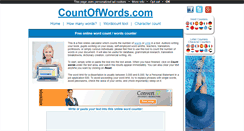 Desktop Screenshot of countofwords.com